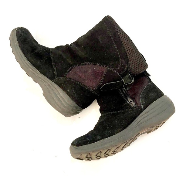 Dr. Scholl’s Black Leather Thinsulate Boots US 6 - Picture 1 of 6